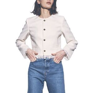 Frame Denim Womens The Tweed Jacket